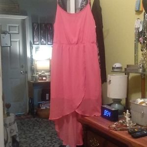 Pink dress lightweight